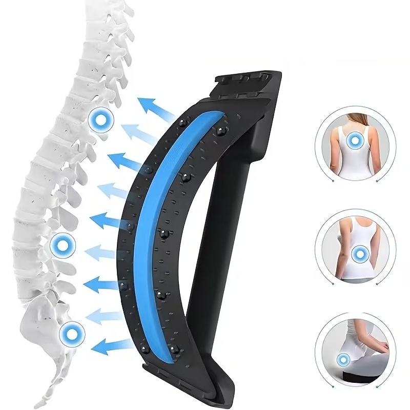 2 Pcs Back Stretcher and Spinal Support Massager